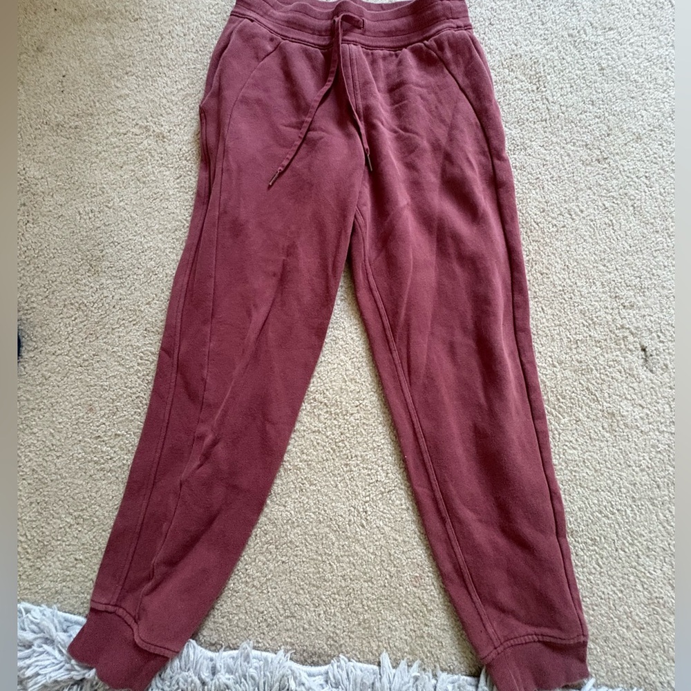 lululemon athletica Kids Burgundy Joggers